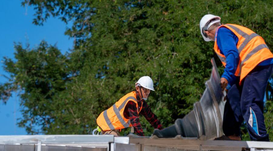 Professional metal roof installation in Arp, TX